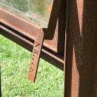 Ecosy+ V2  - Corten Steel Outdoor Woodburning Stove 